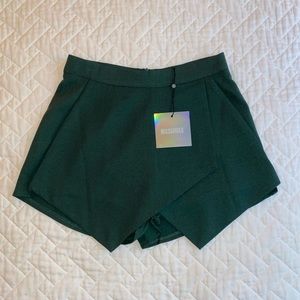 Missguided wrap front skort